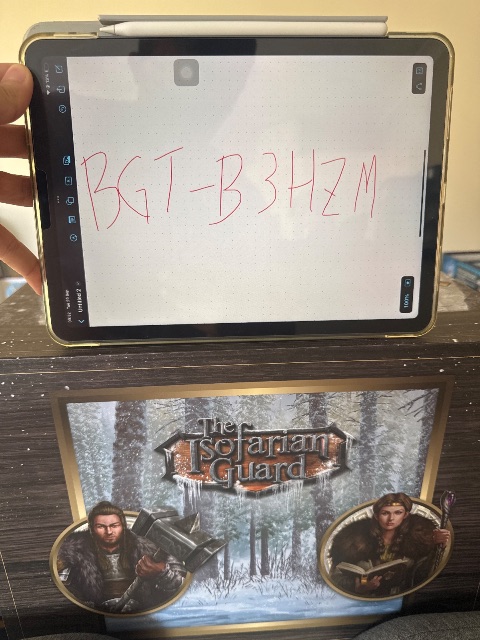 Verification photo